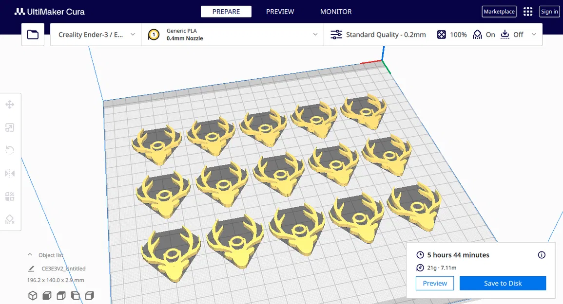 Móc khóa logo săn bắn vùng thảo nguyên (hình hươu) - Image 5