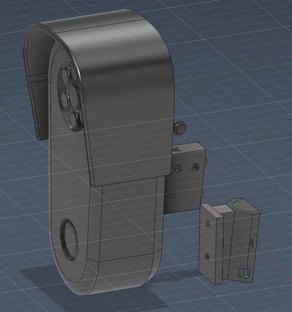 Đạo cụ Camera kiểu Flock kèm ngàm gắn biển báo và cột - Image 1