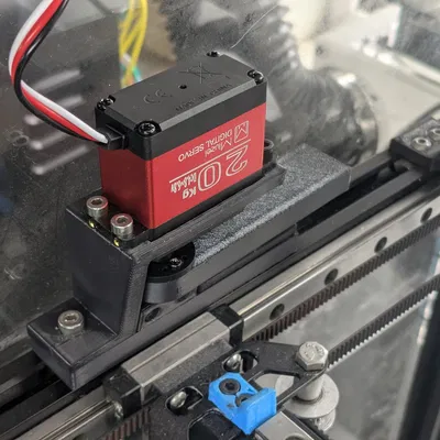 Cánh tay servo cho máng xả nhựa, chổi vệ sinh và cơ cấu gạt cắt dây tóc