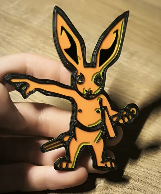 Mô hình chú thỏ cầm kiếm trong Kingdom Come: Deliverance - Image 1