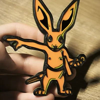 Mô hình chú thỏ cầm kiếm trong Kingdom Come: Deliverance