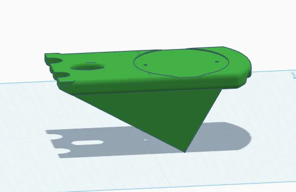 Giá đỡ Orbi 970 góc 30 độ cho xà gồ mái nhà in 3D - Image 1