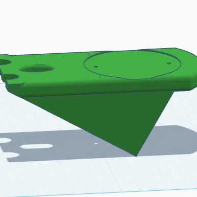 Giá đỡ Orbi 970 góc 30 độ cho xà gồ mái nhà in 3D