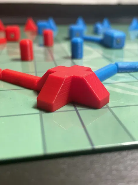 Mô hình công sự hình sao Star Bunker cho bảng chiến thuật từ tính - Image 1