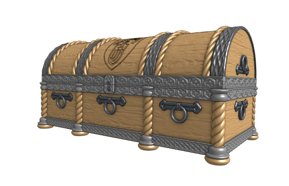 Rương báu phong cách trung cổ cho Philips OneBlade - Image 12