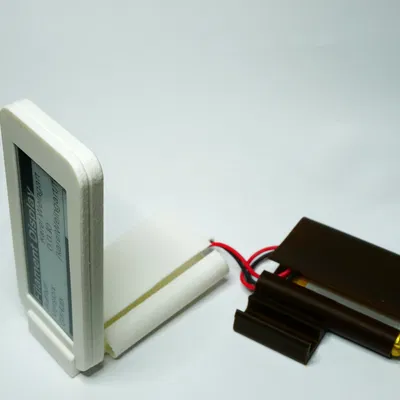 Màn hình E-ink hiển thị dữ liệu MQTT