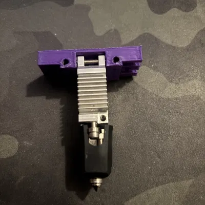 Ngàm gắn hotend SV08 cho Dragonburner tối ưu và chắc chắn