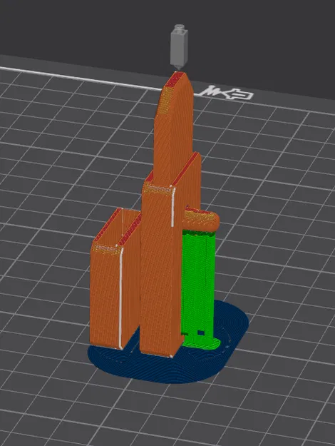 Chốt Trượt Dán Cạnh 80mm | Khóa Gài Nhỏ Gọn Print-In-Place - Image 2