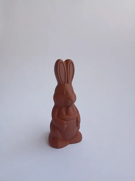 Mô hình chú thỏ socola trang trí lễ Phục Sinh 3D - Image 4