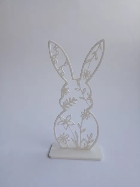 Mô hình chú thỏ trang trí Phục sinh in 3D dễ thương - Image 4
