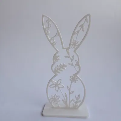Mô hình chú thỏ trang trí Phục sinh in 3D dễ thương