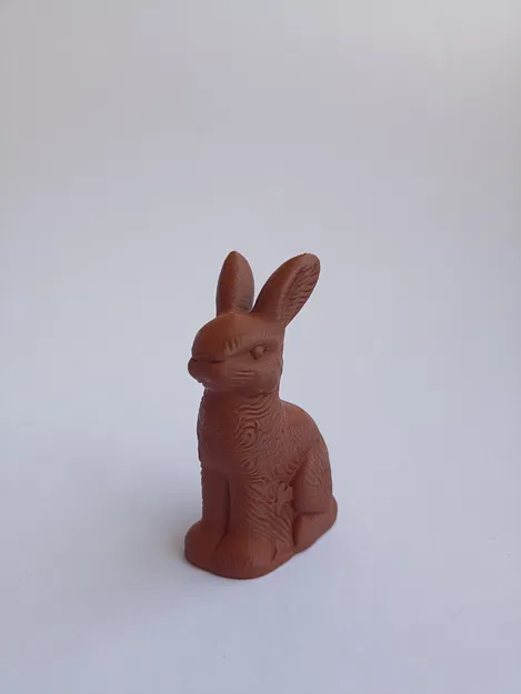 Mẫu in 3D Chú Thỏ Socola (Chocolate Easter Bunny) trang trí Phục Sinh - Image 3