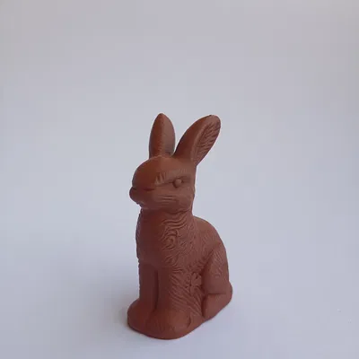 Mẫu in 3D Chú Thỏ Socola (Chocolate Easter Bunny) trang trí Phục Sinh