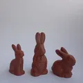 Mẫu in 3D Chú Thỏ Socola (Chocolate Easter Bunny) trang trí Phục Sinh - Thumbnail 4