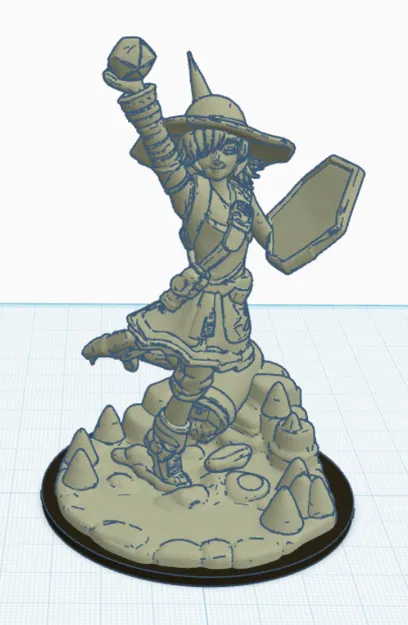 Mô hình 3D nhân vật Tiny Tina từ Borderlands ấn tượng - Image 1