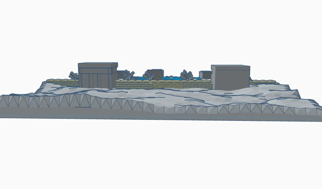 Mô hình sa bàn chiến trường D-day (WW2) in 3D chi tiết - Image 2