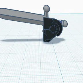 Phụ kiện kiếm gắn đầu cho mô hình Dummy 13 độc đáo