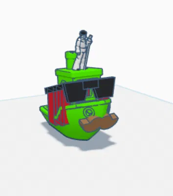 Mô hình tàu Crazy Benchy độc lạ cho máy in 3D - Image 1