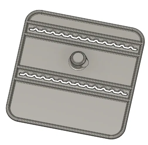 Bộ khuôn kẻ dòng gieo hạt cho đĩa Petri vuông (120 x 120 mm) - Image 2