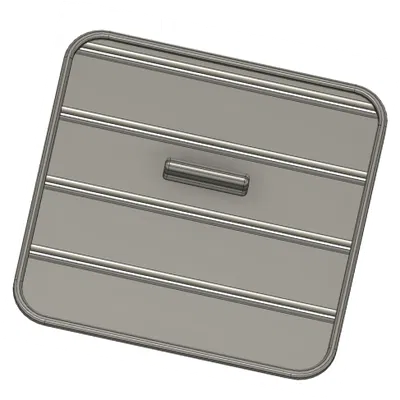 Bộ khuôn kẻ dòng gieo hạt cho đĩa Petri vuông (120 x 120 mm)