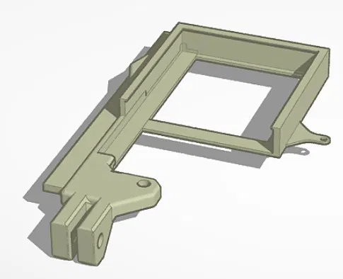 Bộ khung bản lề bên hông kết hợp lọc khí cho máy in 3D - Image 1