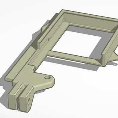 Bộ khung bản lề bên hông kết hợp lọc khí cho máy in 3D
