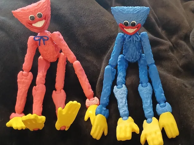 Mô hình Huggy Wuggy có khớp nối từ Poppy Playtime - File in 3D - Image 2