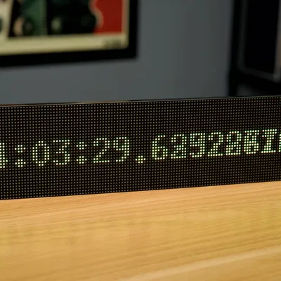 Ngàm gắn đồng hồ treo tường PTP (Dành cho kết nối Waveshare RGB Matrix)