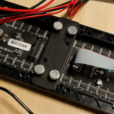 Ngàm gắn đồng hồ treo tường PTP (Dành cho kết nối Waveshare RGB Matrix)