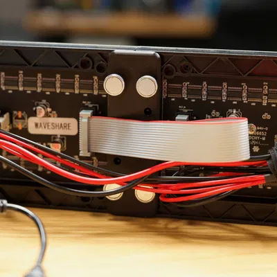 Ngàm gắn đồng hồ treo tường PTP (Dành cho kết nối Waveshare RGB Matrix)