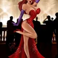 Mô hình 3D Jessica Rabbit tại Velvet Club sắc nét và tinh tế - Thumbnail 2