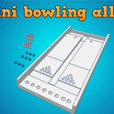 Sân chơi bowling để bàn