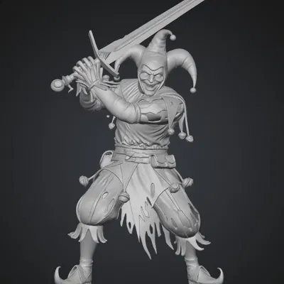 Mô hình Harlequin Warlord: Chiến binh hề đầy ma mị và uy lực