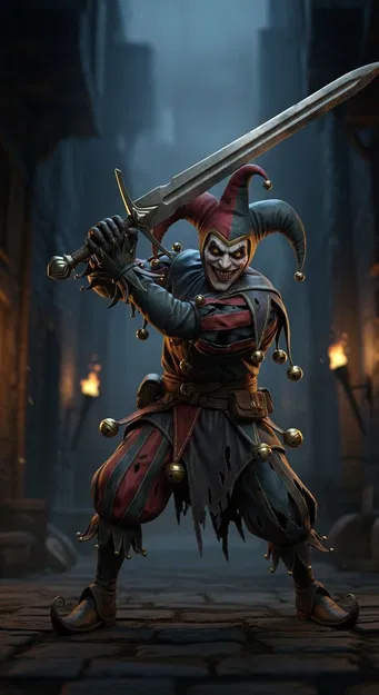 Mô hình Harlequin Warlord: Chiến binh hề đầy ma mị và uy lực - Image 2