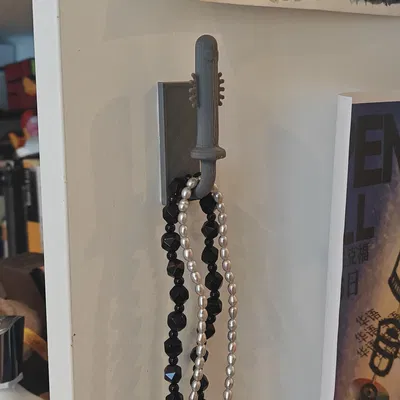 Móc treo tường Hattifnatt sáng tạo - Phụ kiện 3D cực xinh