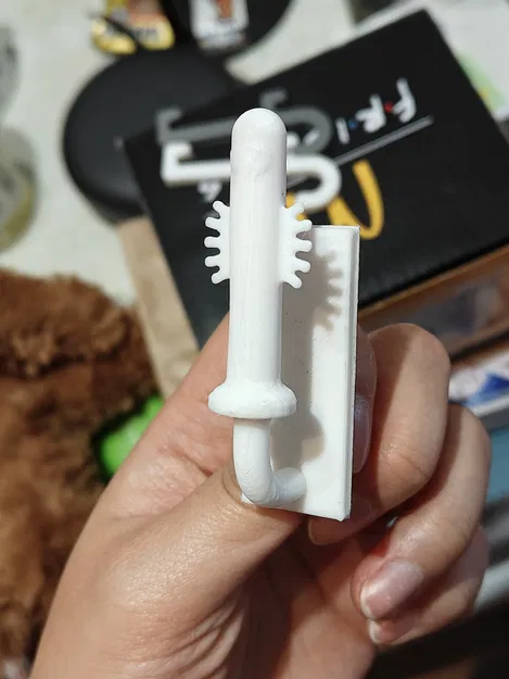 Móc treo tường Hattifnatt sáng tạo - Phụ kiện 3D cực xinh - Image 2