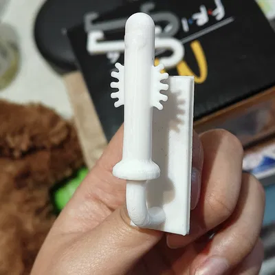 Móc treo tường Hattifnatt sáng tạo - Phụ kiện 3D cực xinh