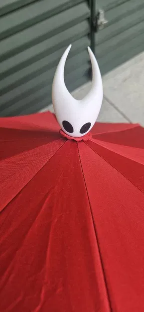 Mô hình đầu Hornet Silksong gắn ô dù - Image 1