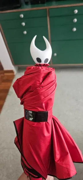 Mô hình đầu Hornet Silksong gắn ô dù - Image 3