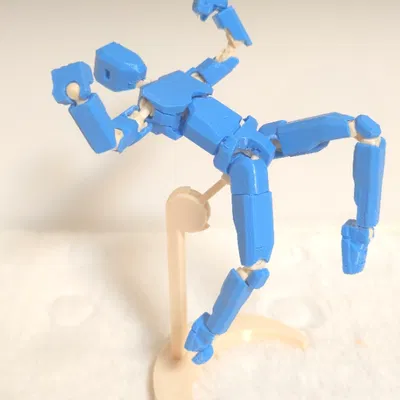 Mô hình khớp nối linh hoạt Proto 9 (Dummy 13 remix) - Tự in 3D