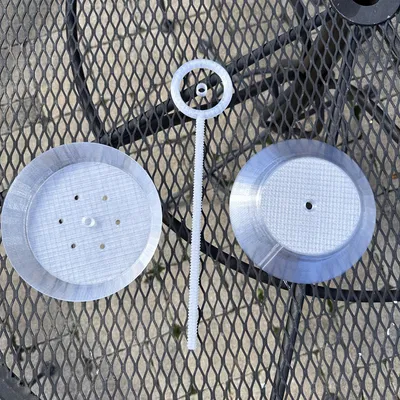 Khay Cho Chim Ăn Tùy Chỉnh - Phụ Kiện Treo Thức Ăn In 3D Độc Đáo