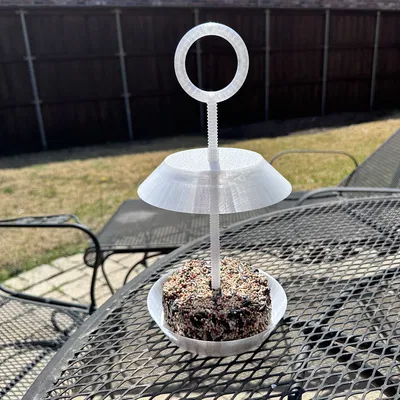 Khay Cho Chim Ăn Tùy Chỉnh - Phụ Kiện Treo Thức Ăn In 3D Độc Đáo