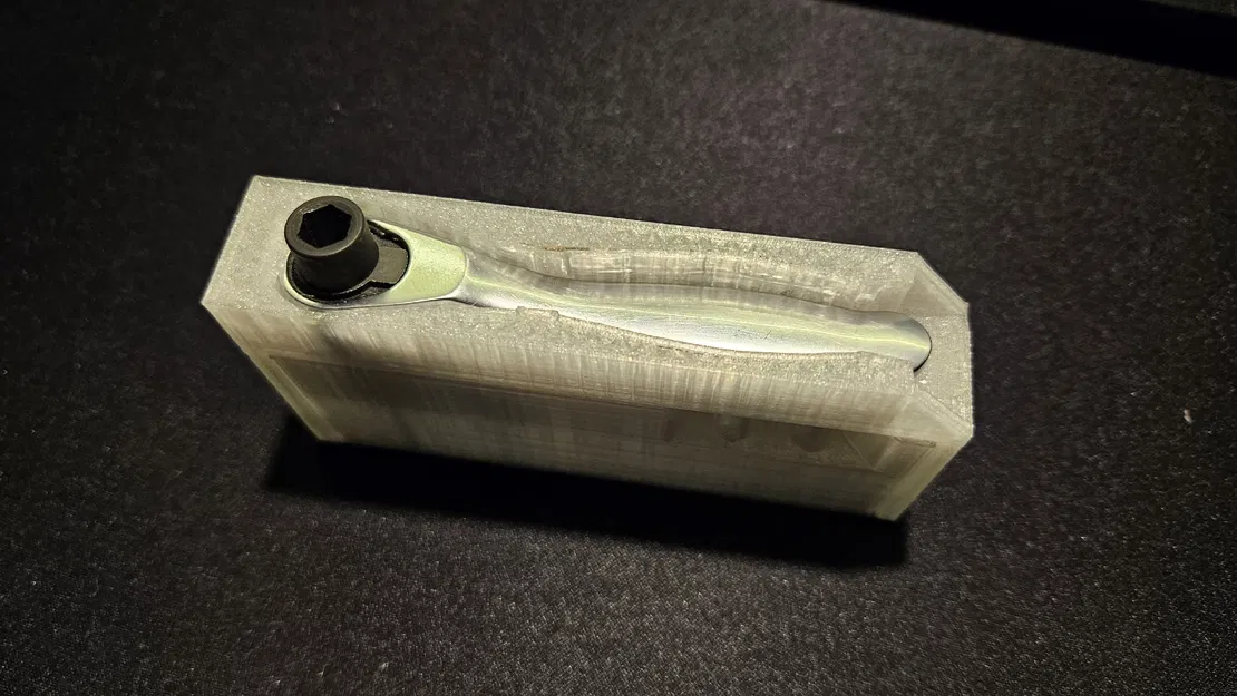 Hộp đựng bộ đầu khẩu và cờ lê lực (Ratchet & HEX) tiện lợi - Image 2