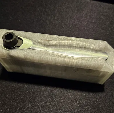 Hộp đựng bộ đầu khẩu và cờ lê lực (Ratchet & HEX) tiện lợi