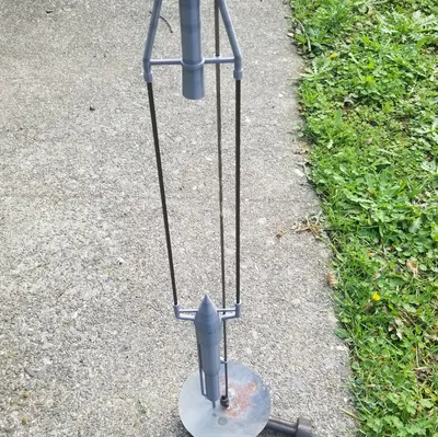 Mô hình tên lửa Nell tri ân Robert Goddard