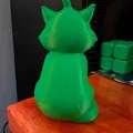 Mô hình 3D mèo Grinch khó tính độc đáo (Grumpy Grinch Cat) - Thumbnail 2