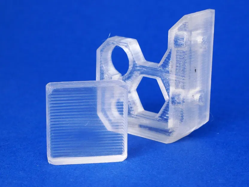 Mẫu vật thử nghiệm in PETG trong suốt - Image 1