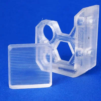 Mẫu vật thử nghiệm in PETG trong suốt