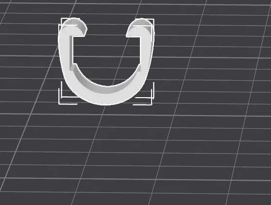 Kẹp giữ dây dầu phanh xe đạp (Hydraulic Line Holder) in 3D - Image 1