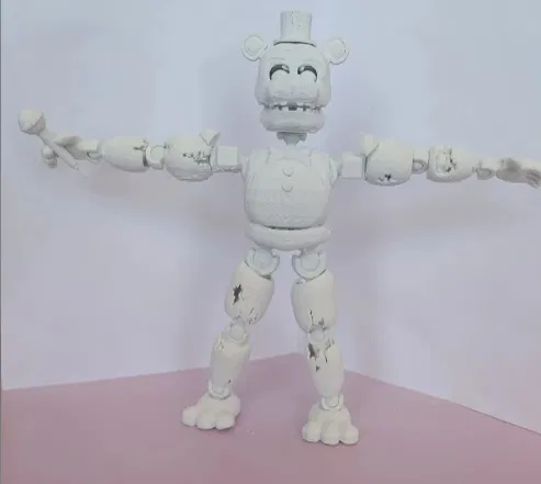 Mô hình Withered Freddy Action Figure có khớp nối in 3D - Image 3